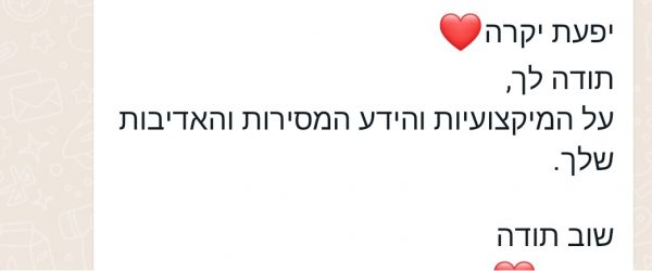 המלצה 3