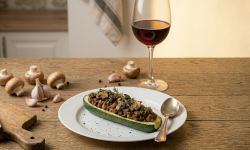 קישוא ממולא לרוחב